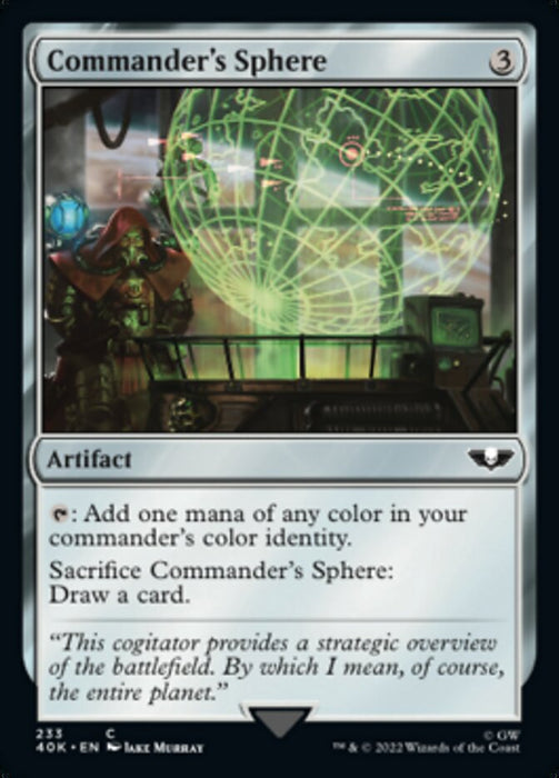 Commander's Sphere (Foil)