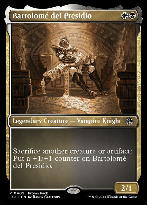 Bartolomé del Presidio - Legendary- Inverted