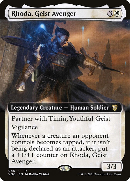 Rhoda, Geist Avenger  - Extended Art - Legendary