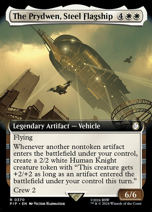 The Prydwen, Steel Flagship - Legendary- Extended Art (Foil)