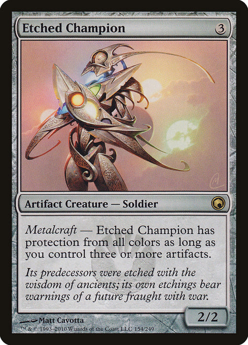 Etched Champion  (Foil)