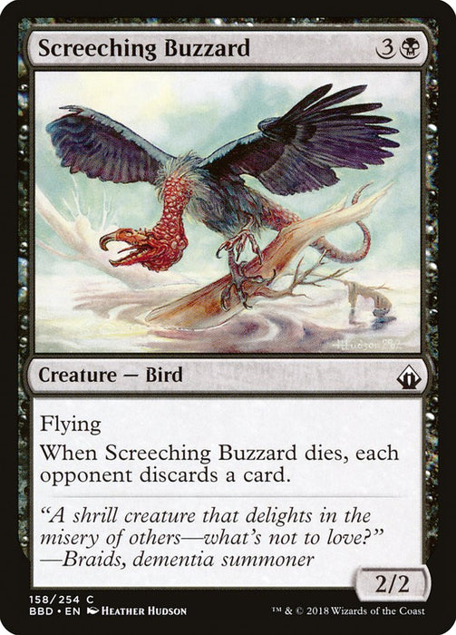 Screeching Buzzard  (Foil)