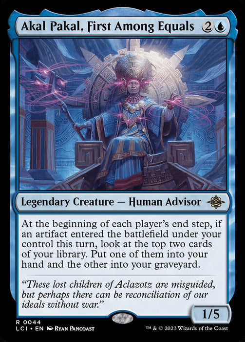 Akal Pakal, First Among Equals - Legendary