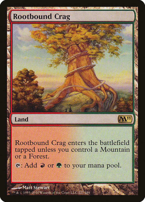 Rootbound Crag  (Foil)