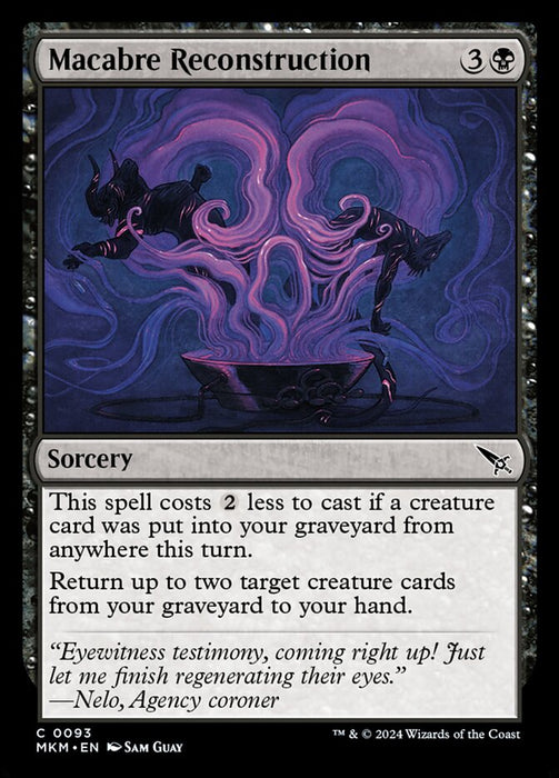 Macabre Reconstruction (Foil)