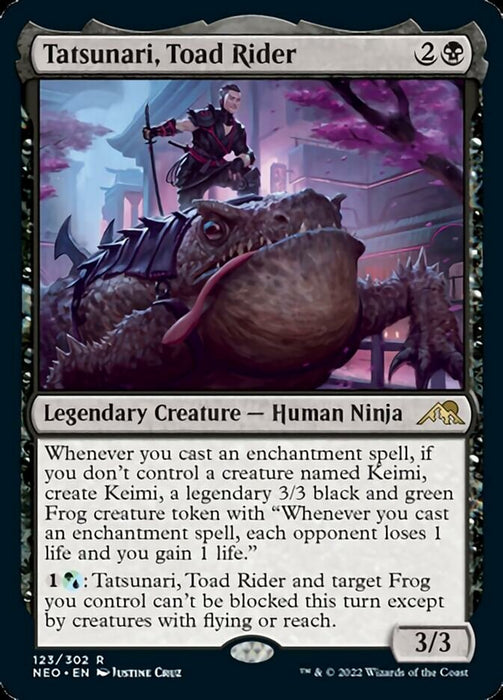 Tatsunari, Toad Rider  - Legendary (Foil)