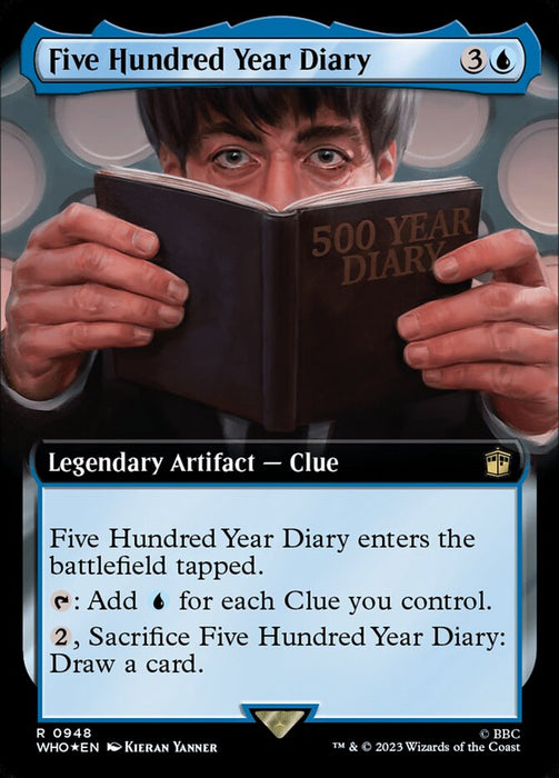 Five Hundred Year Diary - Legendary- Extended Art (Foil)