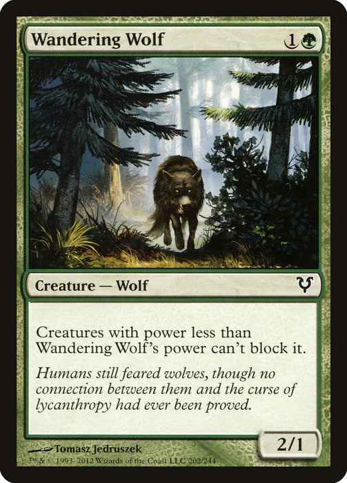 Wandering Wolf  (Foil)