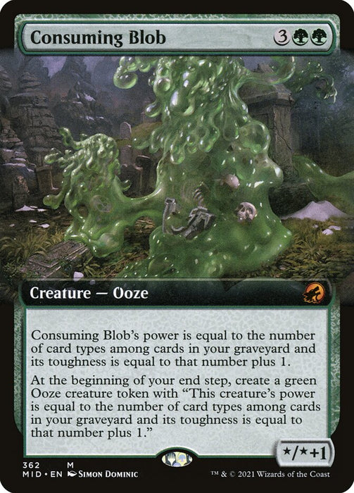 Consuming Blob  - Extended Art (Foil)