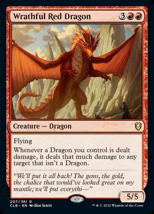 Wrathful Red Dragon  (Foil)