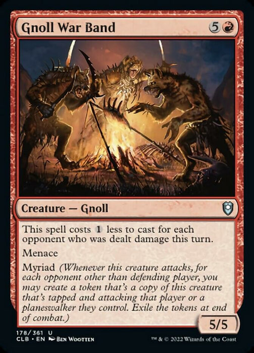 Gnoll War Band  (Foil)