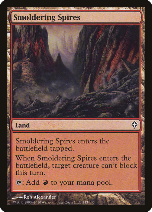 Smoldering Spires  (Foil)