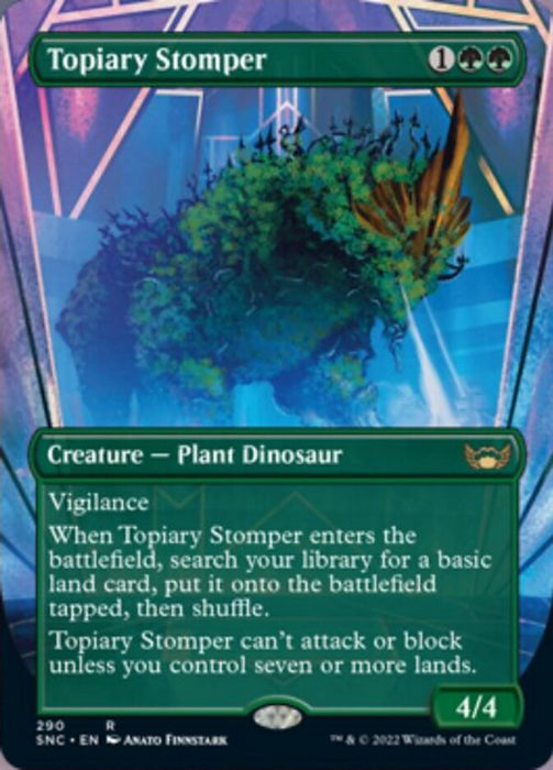 Topiary Stomper - Borderless  (Foil)