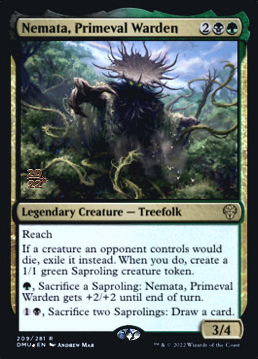 Nemata, Primeval Warden - Legendary (Foil)