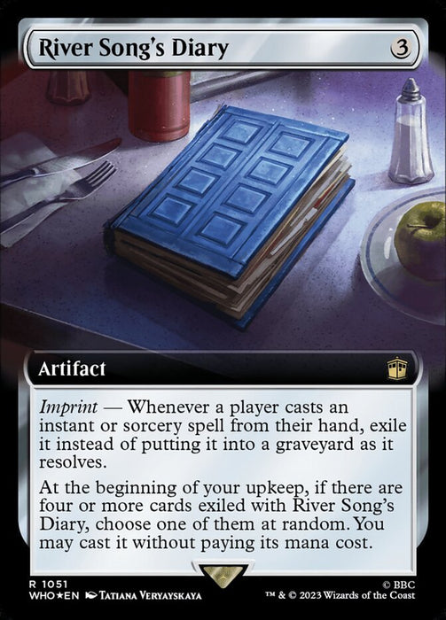 River Song's Diary - Extended Art (Foil)