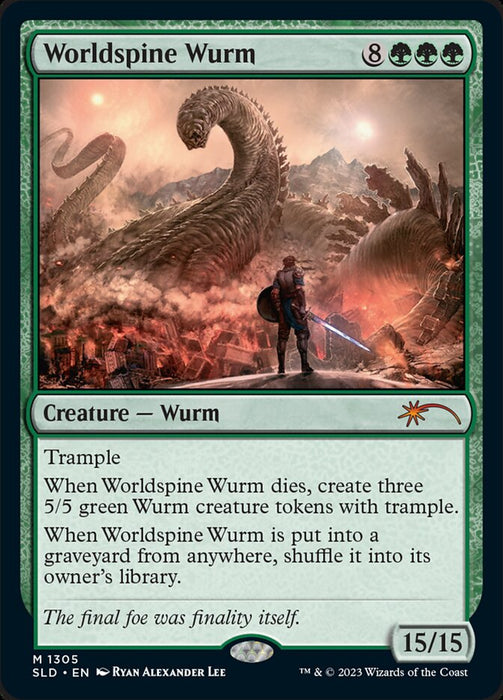 Worldspine Wurm (Foil)