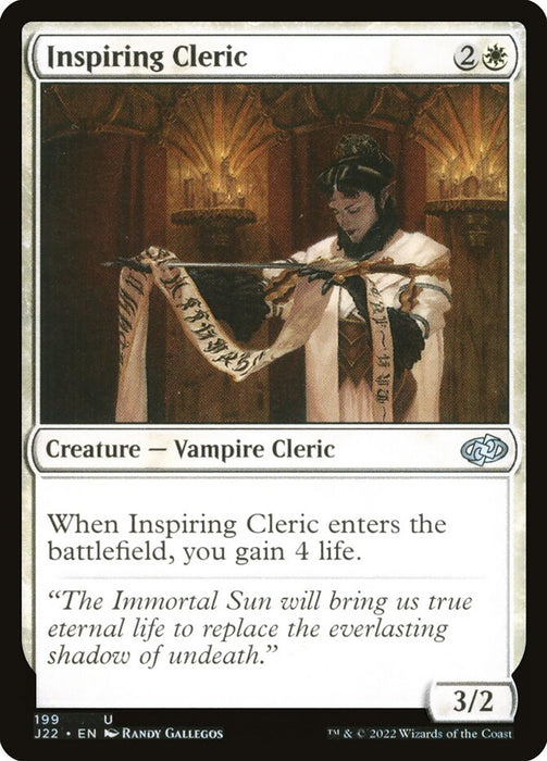 Inspiring Cleric