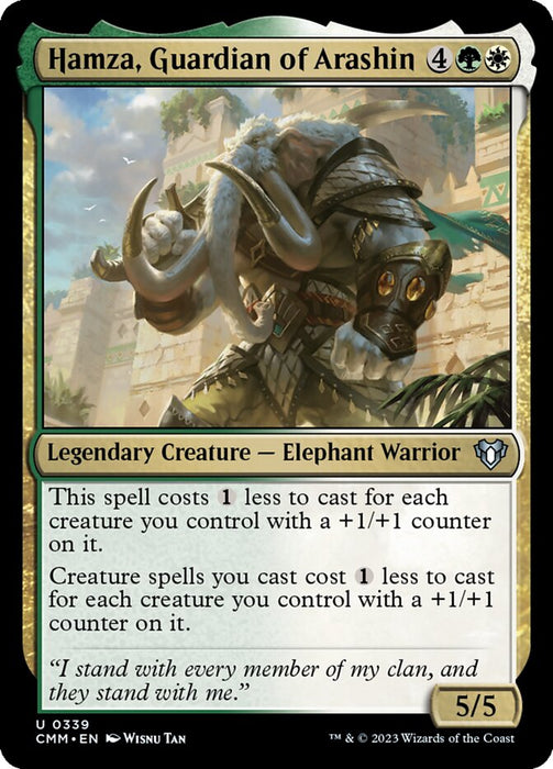 Hamza, Guardian of Arashin - Legendary (Foil)