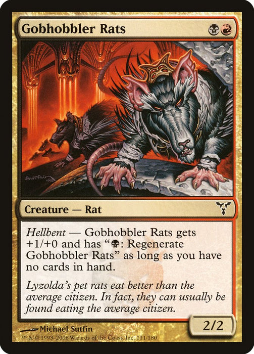 Gobhobbler Rats  (Foil)