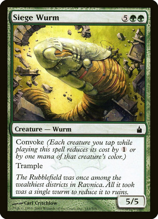 Siege Wurm  (Foil)