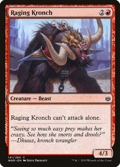 Raging Kronch  (Foil)