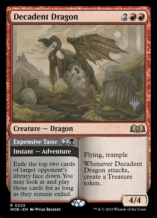 Decadent Dragon // Expensive Taste (Foil)