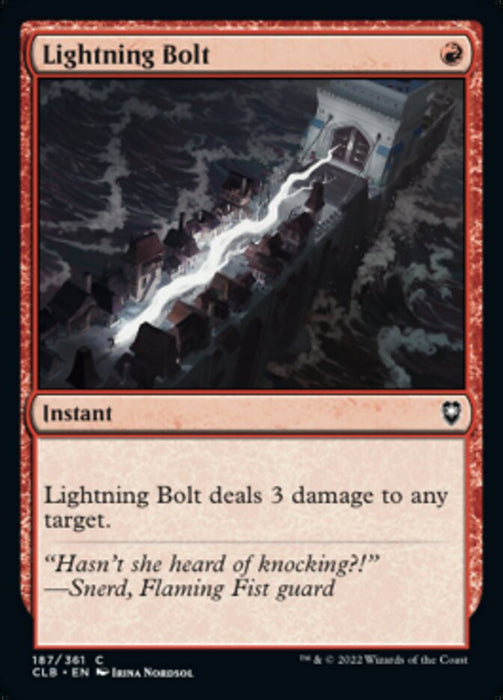 Lightning Bolt  (Foil)