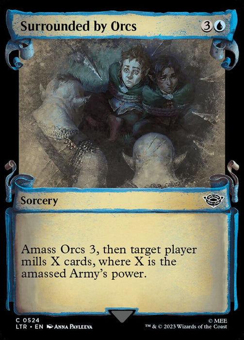 Surrounded by Orcs - Showcase (Foil)