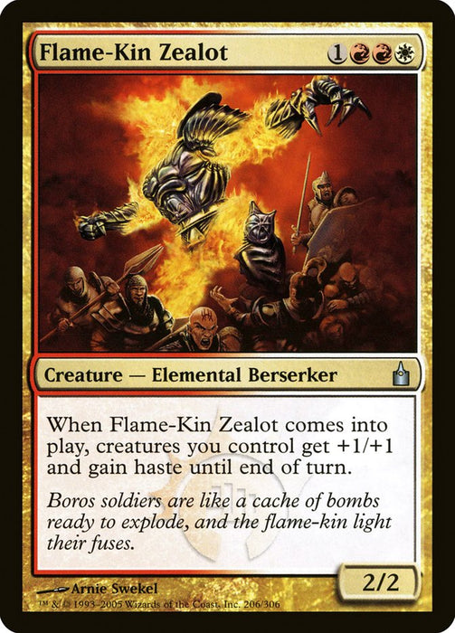 Flame-Kin Zealot  (Foil)