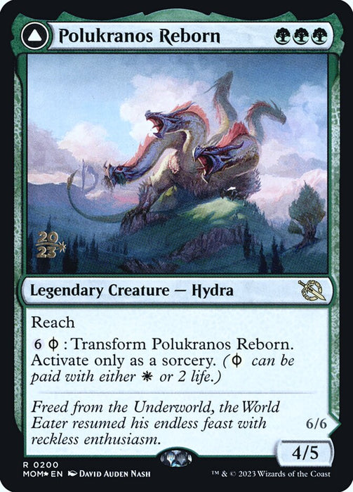 Polukranos Reborn // Polukranos, Engine of Ruin - Legendary (Foil)