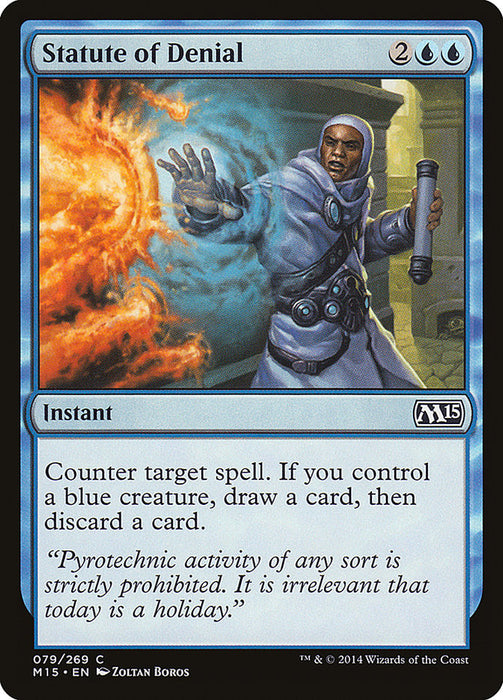 Statute of Denial  (Foil)