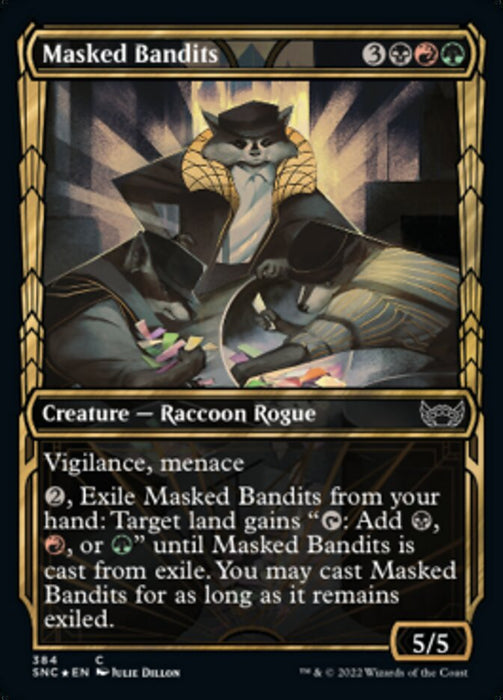 Masked Bandits  - Showcase (Foil)