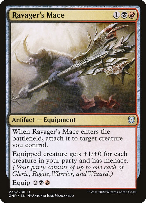 Ravager's Mace  (Foil)