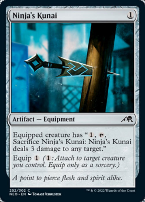 Ninja's Kunai  (Foil)