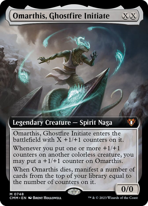 Omarthis, Ghostfire Initiate - Legendary- Extended Art