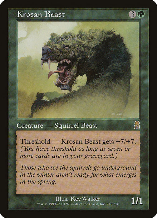 Krosan Beast  (Foil)