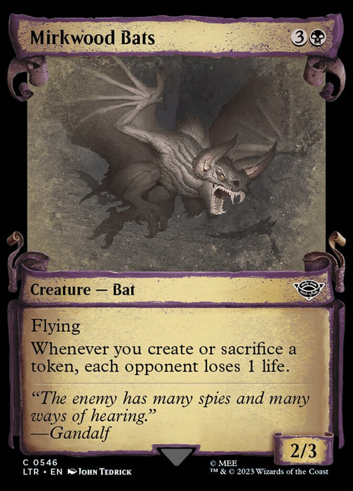 Mirkwood Bats - Showcase (Foil)