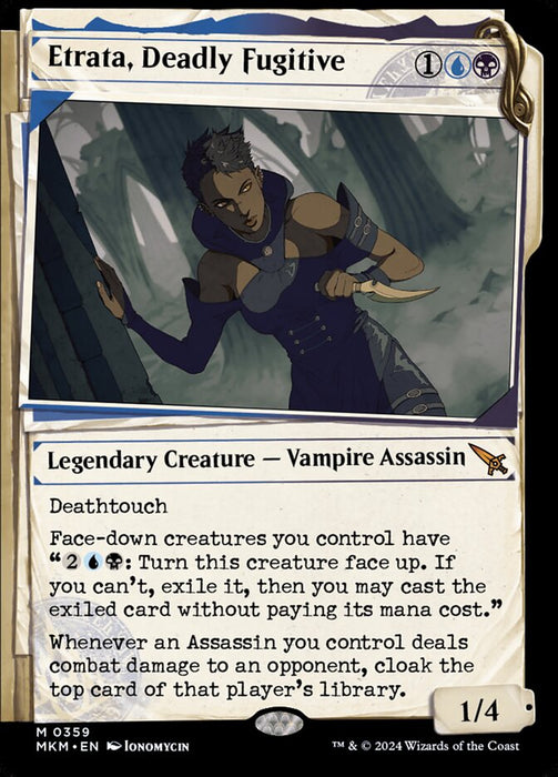 Etrata, Deadly Fugitive - Showcase- Legendary (Foil)