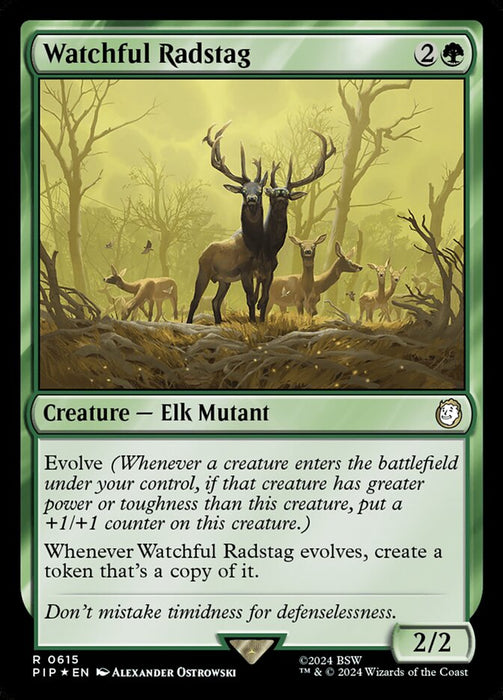 Watchful Radstag (Foil)