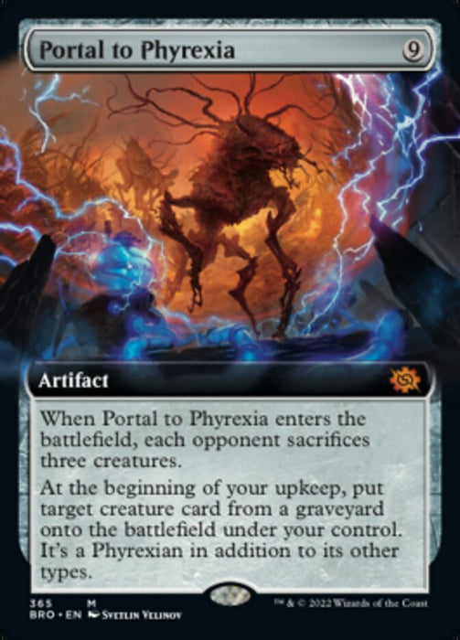 Portal to Phyrexia - Extended Art