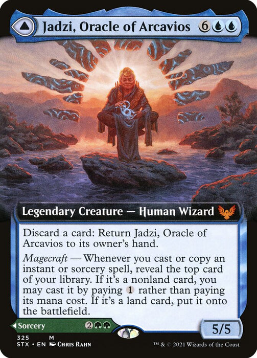 Jadzi, Oracle of Arcavios // Journey to the Oracle  - Legendary - Extended Art (Foil)