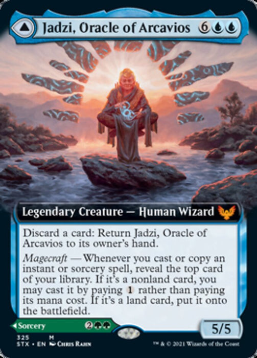 Jadzi, Oracle of Arcavios // Journey to the Oracle  - Legendary - Extended Art