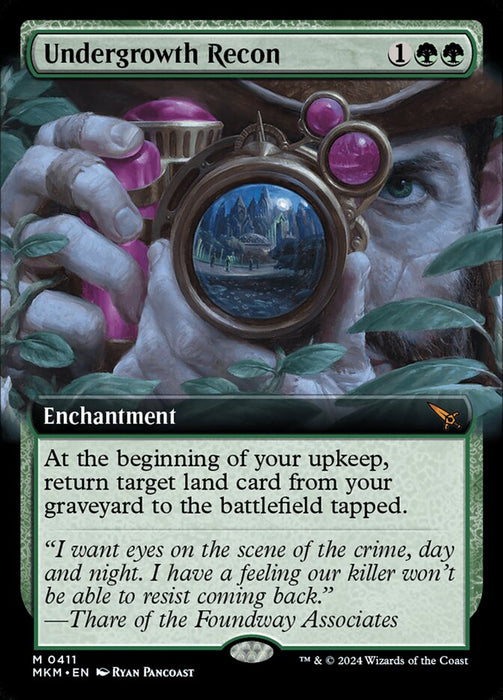 Undergrowth Recon - Extended Art