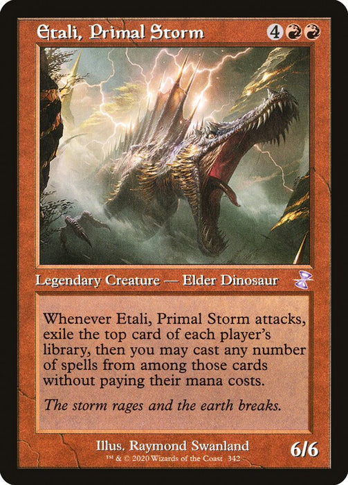 Etali, Primal Storm - Retro Frame  (Foil)