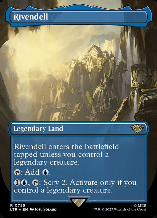 Rivendell - Borderless - Legendary (Foil)