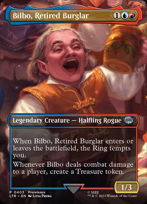 Bilbo, Retired Burglar - Borderless - Legendary- Inverted