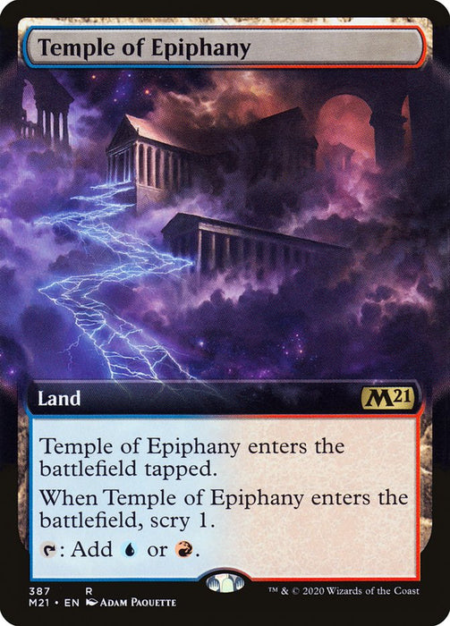 Temple of Epiphany  - Extended Art (Foil)