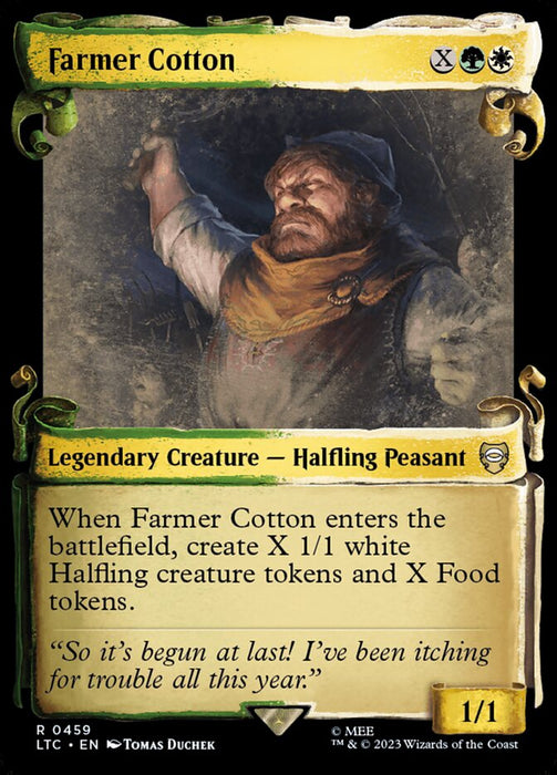 Farmer Cotton - Showcase- Legendary (Foil)