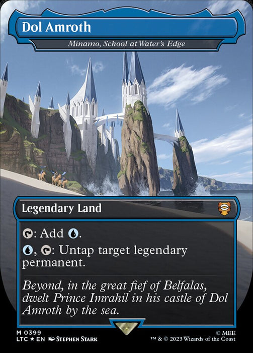 Dol Amroth - Minamo, School at Water's Edge - Legendary- Extended Art (Foil)