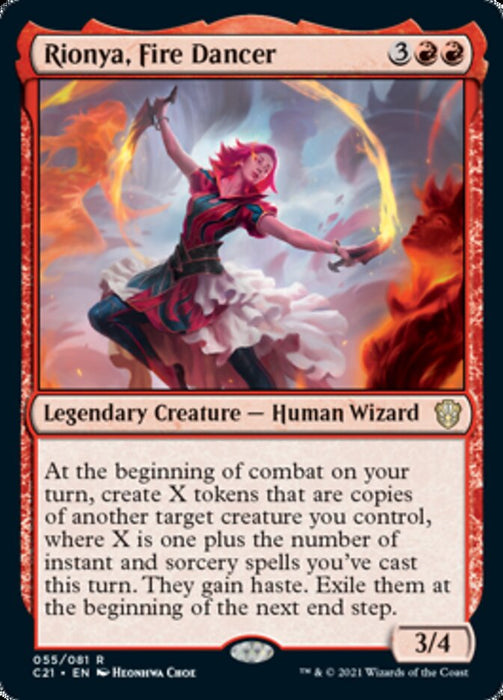 Rionya, Fire Dancer  - Legendary